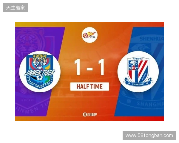半场-谢蒂内点射打入津门虎赛季首球 朱辰杰扳平 津门虎暂1-1申花 半场-谢蒂内点射打入津门虎赛季首球 朱辰杰扳平 津门虎暂1-1申花